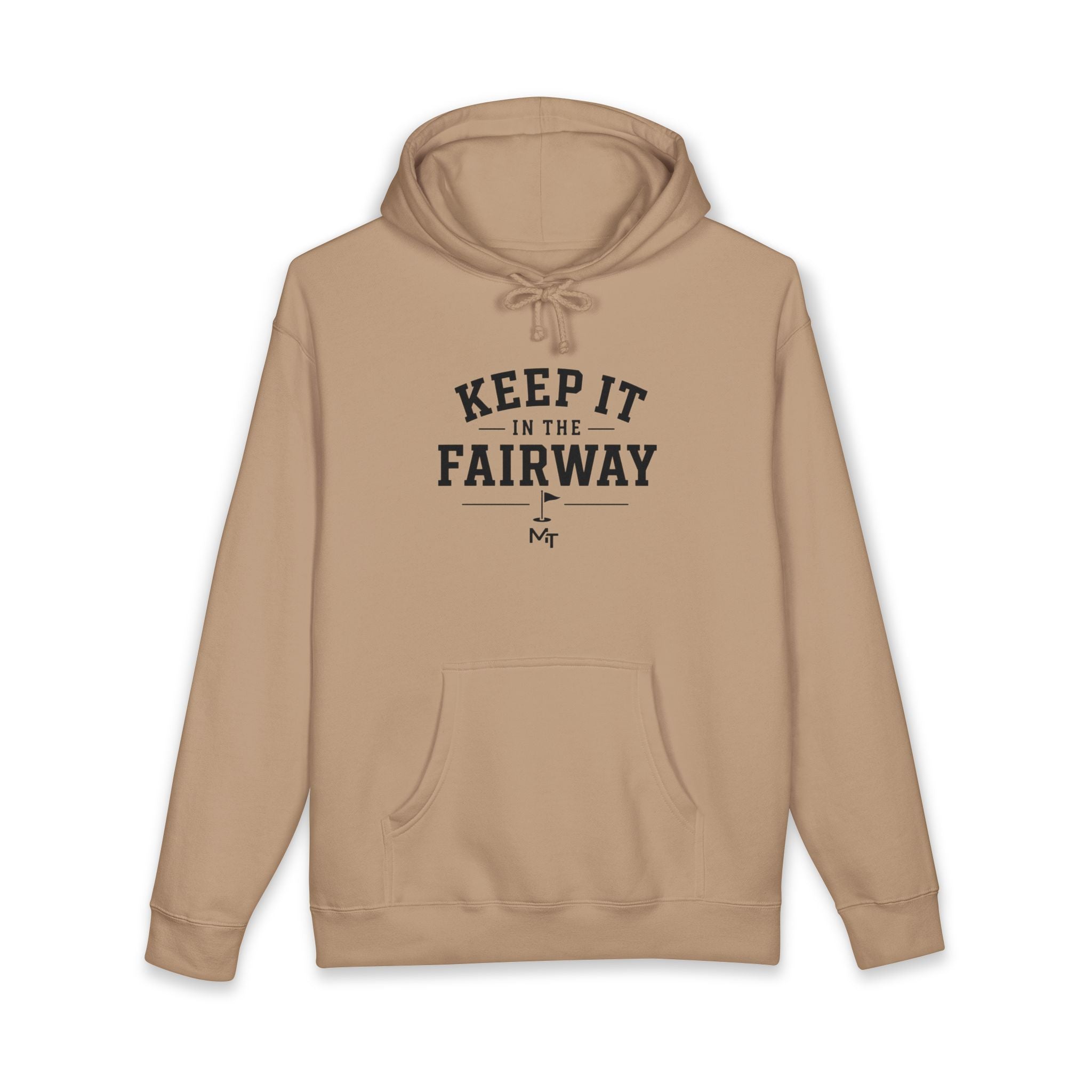 Keep it in the fairway Heavyweight Hooded Sweatshirt